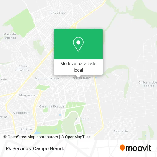 Rk Servicos mapa