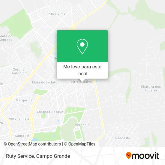 Ruty Service mapa