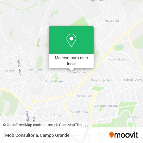 Mdb Consultoria mapa