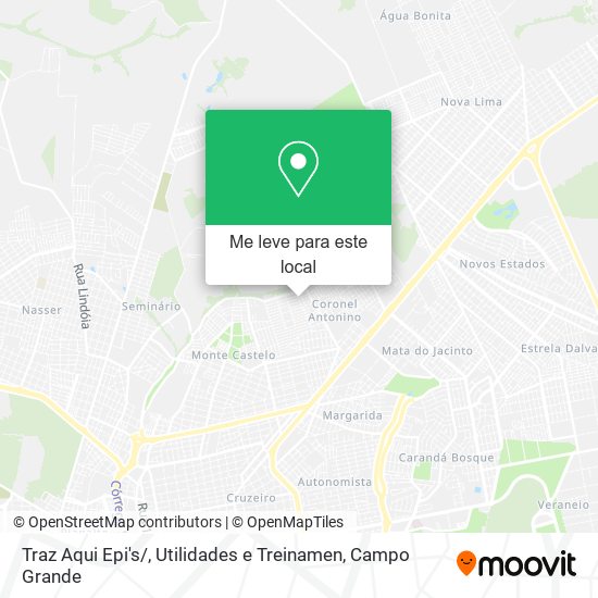 Traz Aqui Epi's / , Utilidades e Treinamen mapa