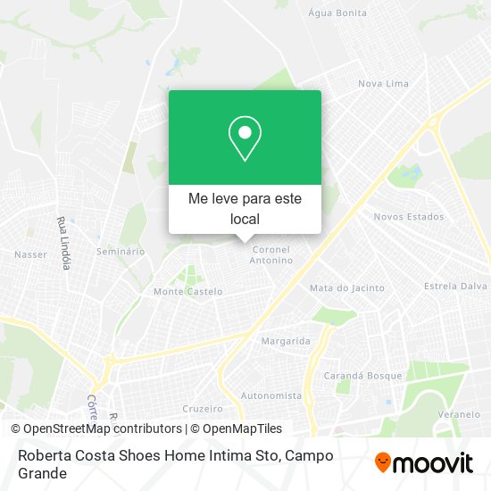 Roberta Costa Shoes Home Intima Sto mapa