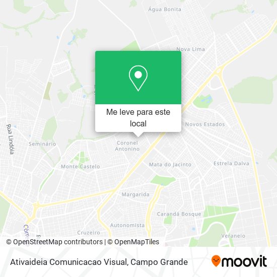 Ativaideia Comunicacao Visual mapa