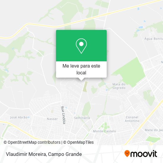 Vlaudimir Moreira mapa