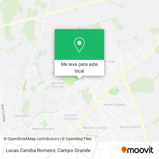 Lucas Caroba Romeiro mapa