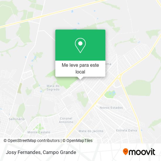 Josy Fernandes mapa