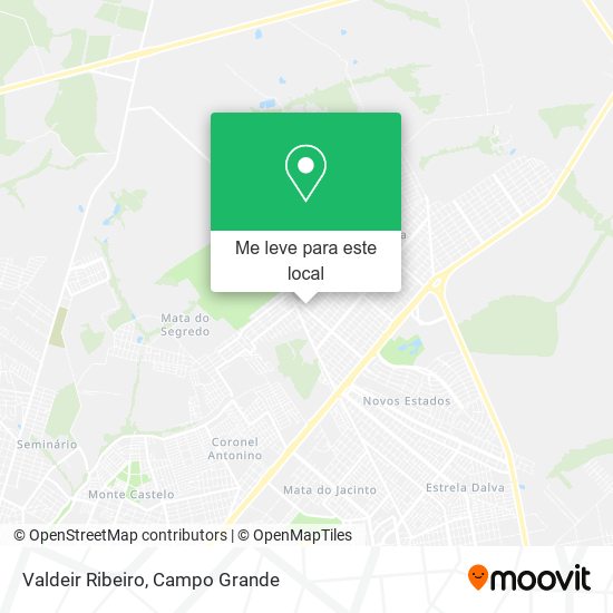 Valdeir Ribeiro mapa