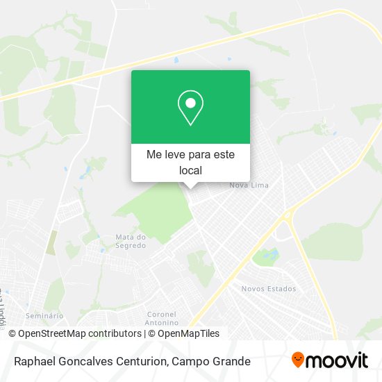 Raphael Goncalves Centurion mapa