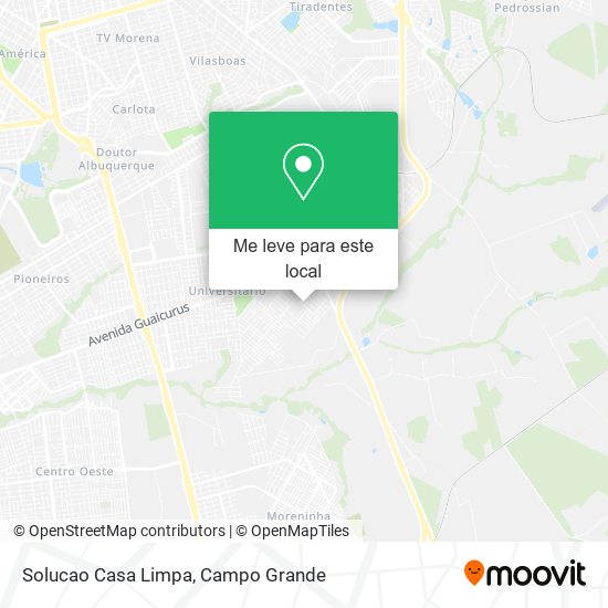 Solucao Casa Limpa mapa