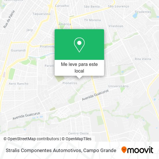 Stralis Componentes Automotivos mapa