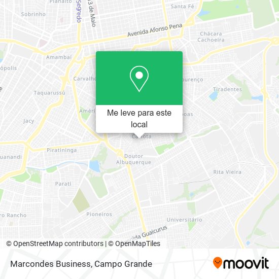 Marcondes Business mapa