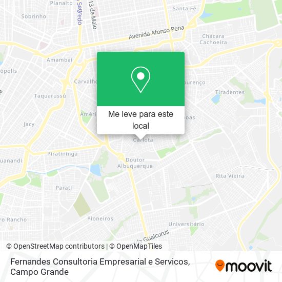 Fernandes Consultoria Empresarial e Servicos mapa