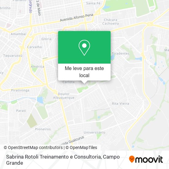 Sabrina Rotoli Treinamento e Consultoria mapa