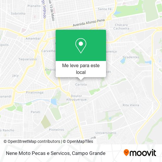 Nene Moto Pecas e Servicos mapa