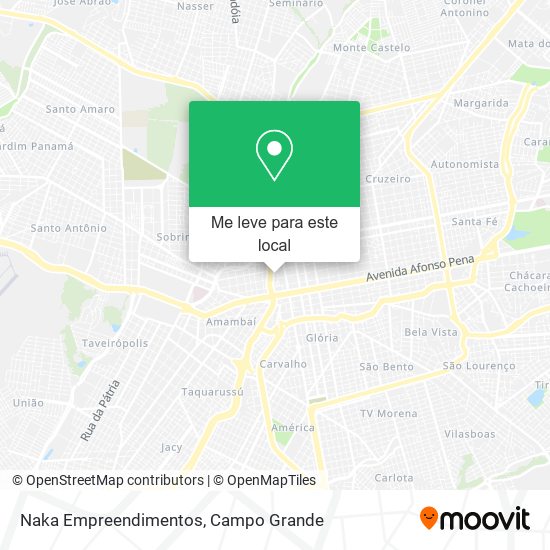 Naka Empreendimentos mapa