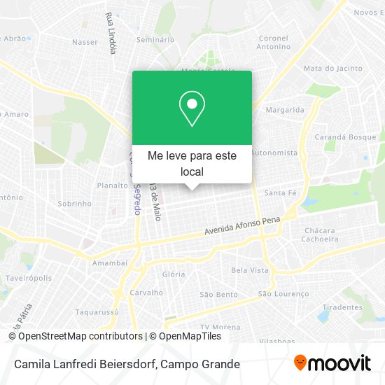 Camila Lanfredi Beiersdorf mapa