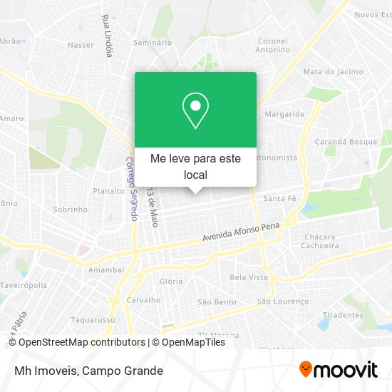 Mh Imoveis mapa