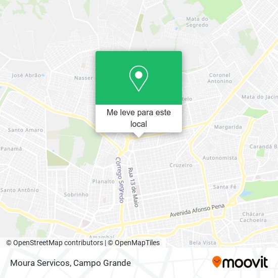 Moura Servicos mapa