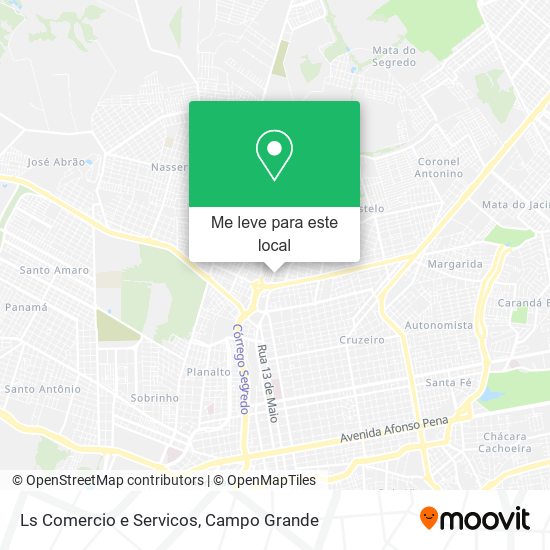 Ls Comercio e Servicos mapa