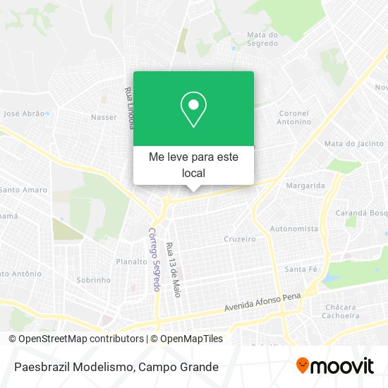 Paesbrazil Modelismo mapa
