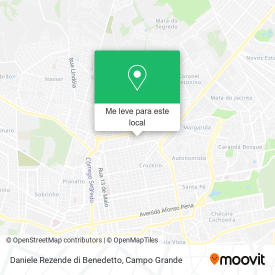 Daniele Rezende di Benedetto mapa