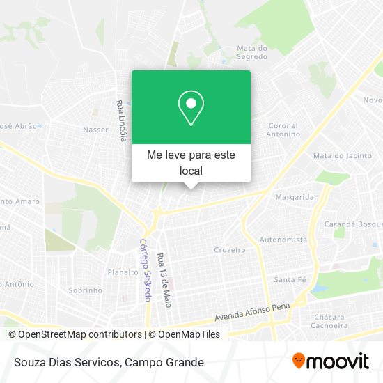 Souza Dias Servicos mapa