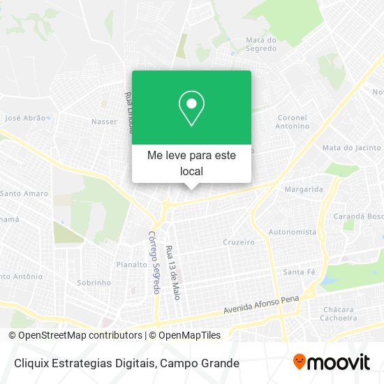 Cliquix Estrategias Digitais mapa