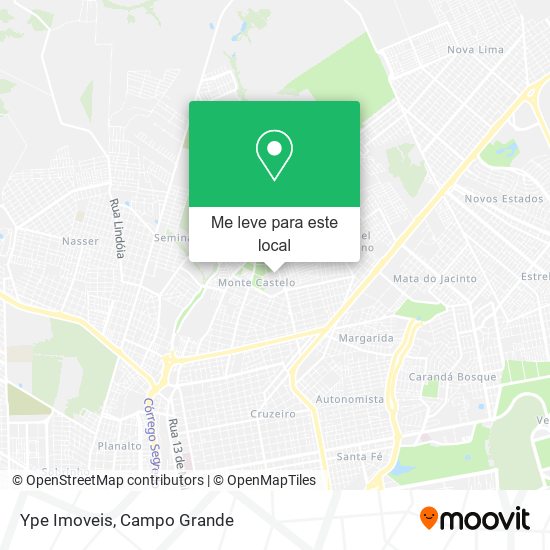 Ype Imoveis mapa