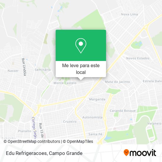 Edu Refrigeracoes mapa