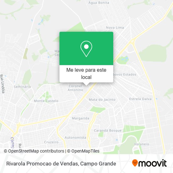 Rivarola Promocao de Vendas mapa