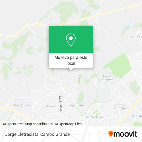 Jorge Eletrecista mapa