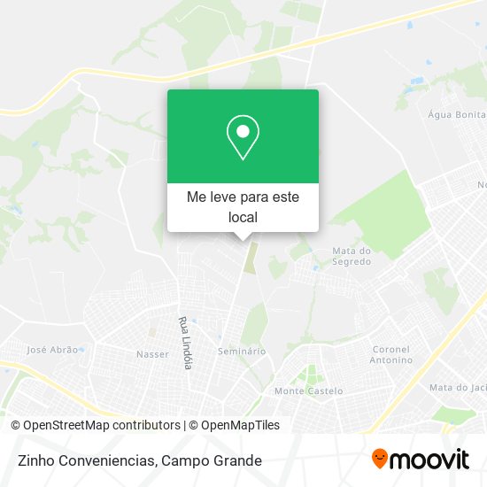 Zinho Conveniencias mapa