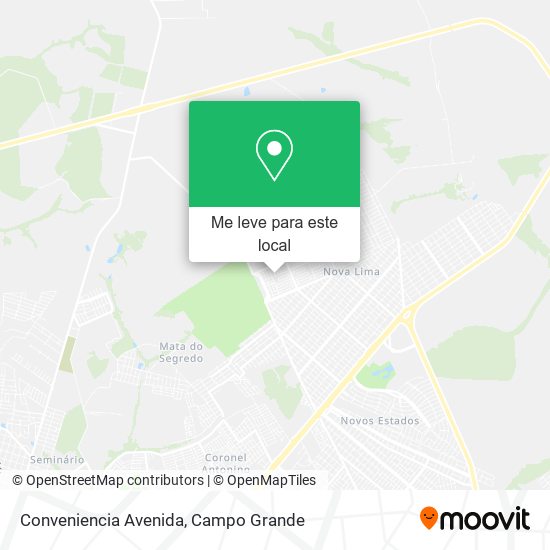 Conveniencia Avenida mapa