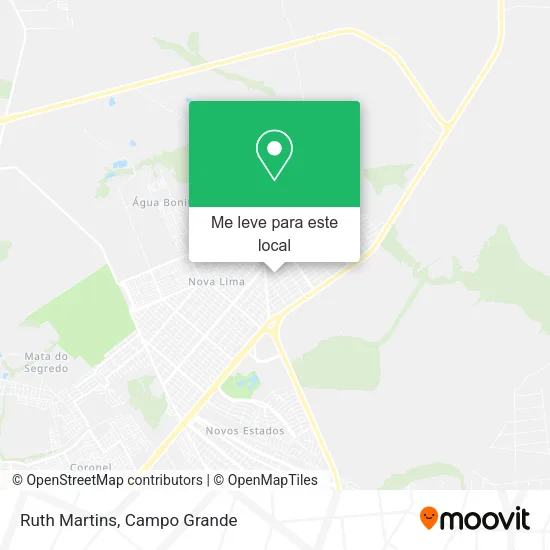 Ruth Martins mapa