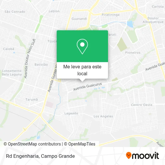 Rd Engenharia mapa