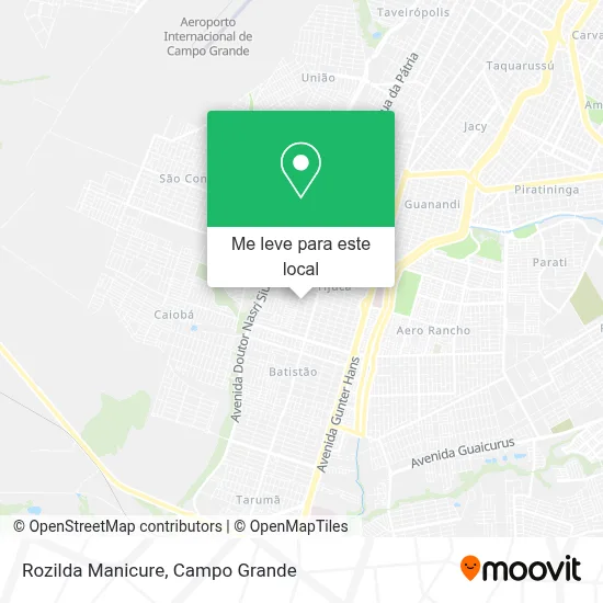 Rozilda Manicure mapa