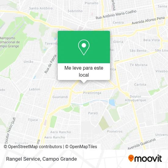 Rangel Service mapa