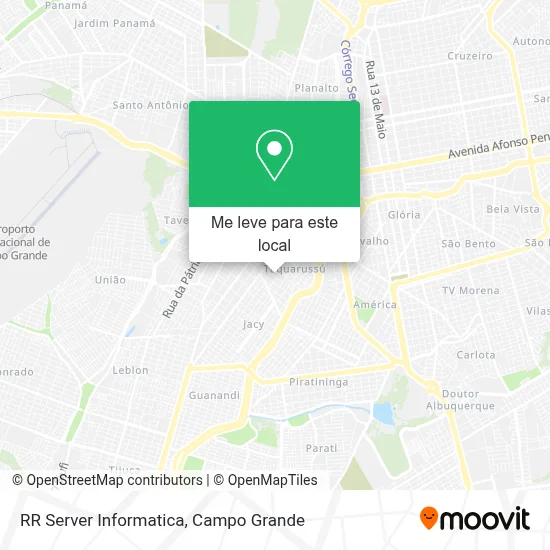 RR Server Informatica mapa