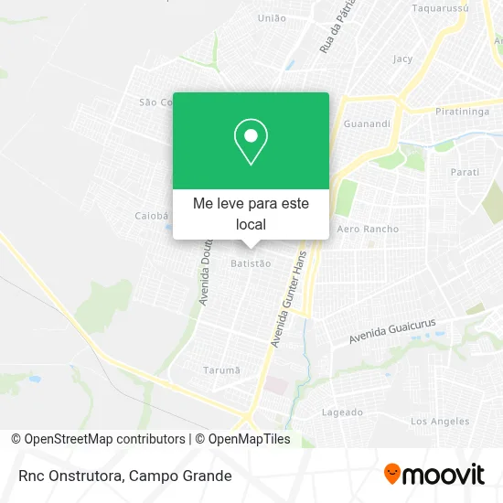 Rnc Onstrutora mapa