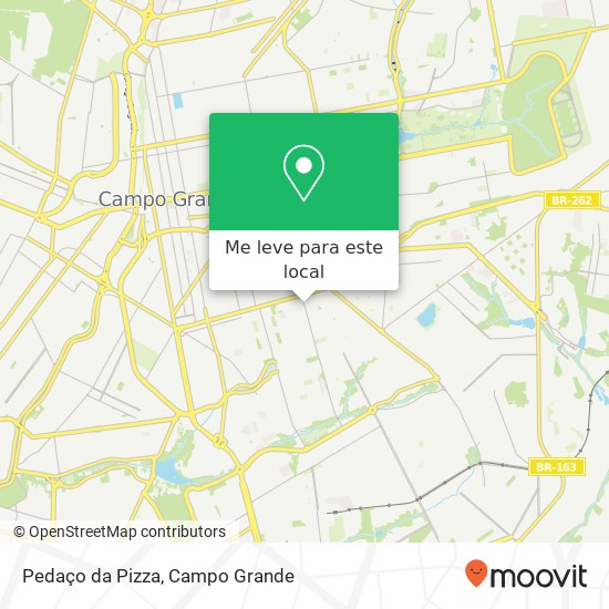 Pedaço da Pizza mapa