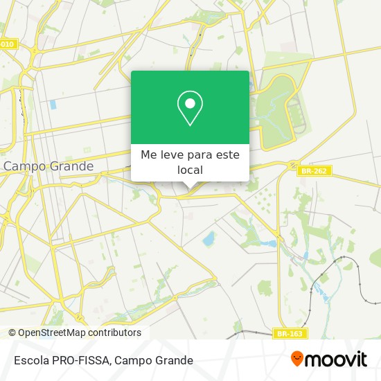 Escola PRO-FISSA mapa