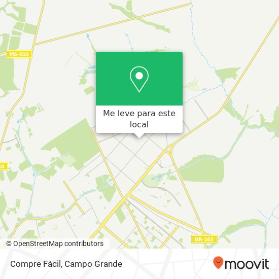 Compre Fácil mapa