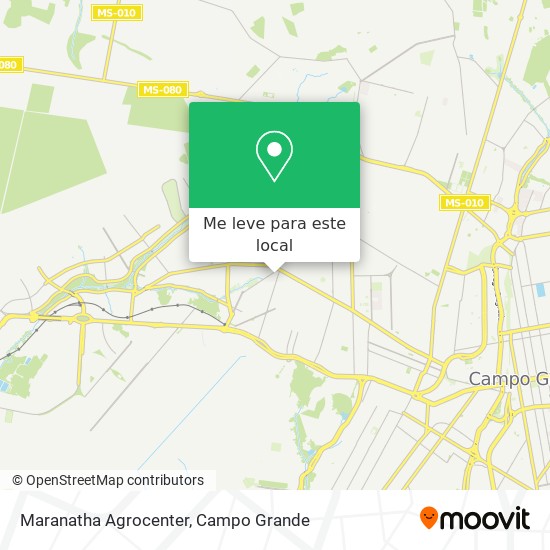 Maranatha Agrocenter mapa