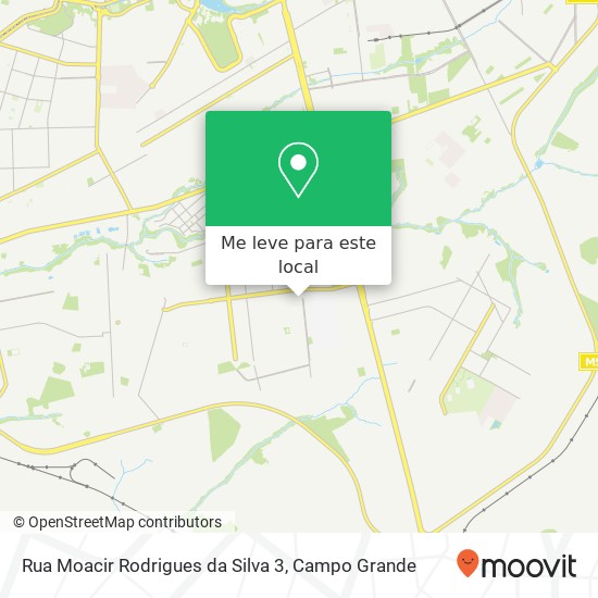 Rua Moacir Rodrigues da Silva 3 mapa