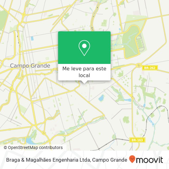 Braga & Magalhães Engenharia Ltda mapa