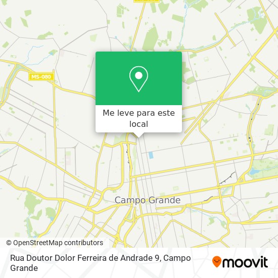 Rua Doutor Dolor Ferreira de Andrade 9 mapa