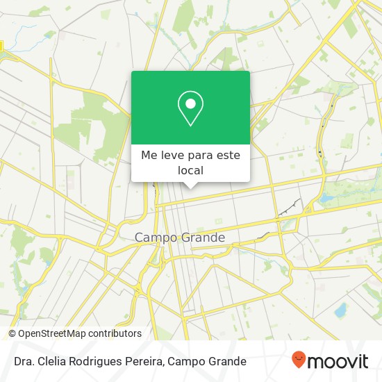 Dra. Clelia Rodrigues Pereira mapa