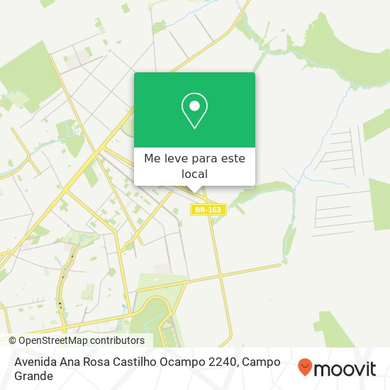 Avenida Ana Rosa Castilho Ocampo 2240 mapa