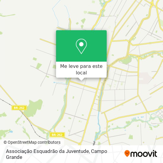 Associação Esquadrão da Juventude mapa