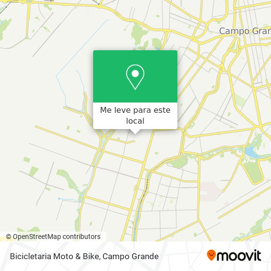 Bicicletaria Moto & Bike mapa