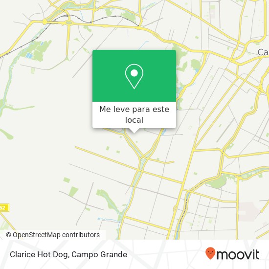Clarice Hot Dog mapa